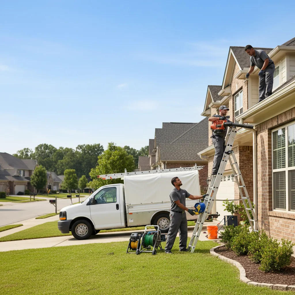 Home Gutter Service in Dime Box, TX near me